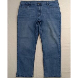 LL Bean Mens BeanFlex Standard Fit Jeans Medium Wash – 42x30